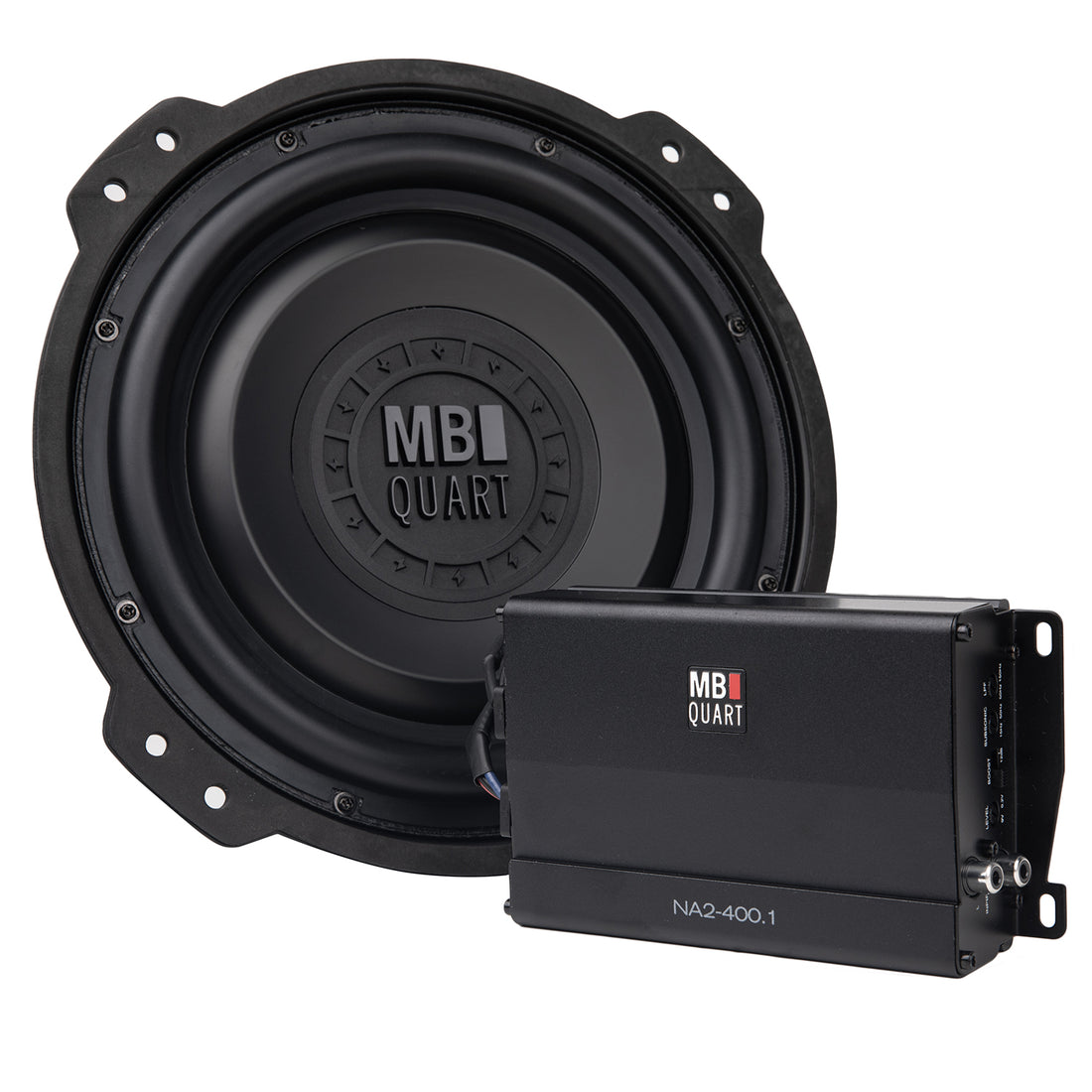 MB Quart Tuned 400 Watt OEM Subwoofer Upgrade