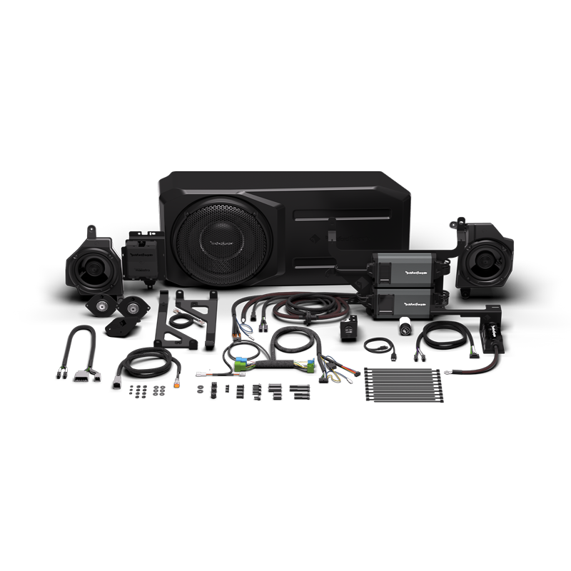 Rockford Fosgate 1,800 Watt All-In-One Audio Kit for Select 2024+ Jeep Wrangler JL