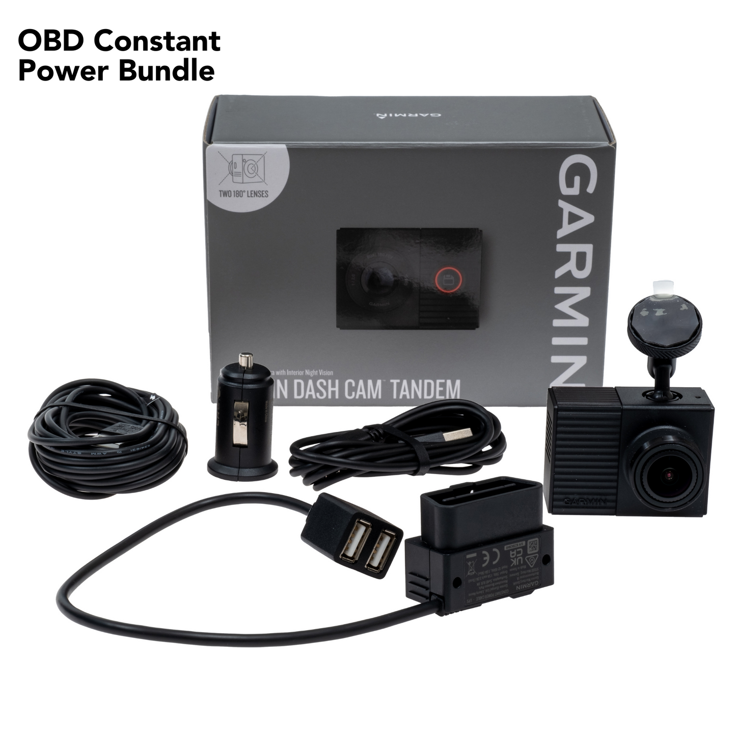 Garmin Dash Cam Tandem Plug & Play Kit | '07 - '24 JK/JL/JT