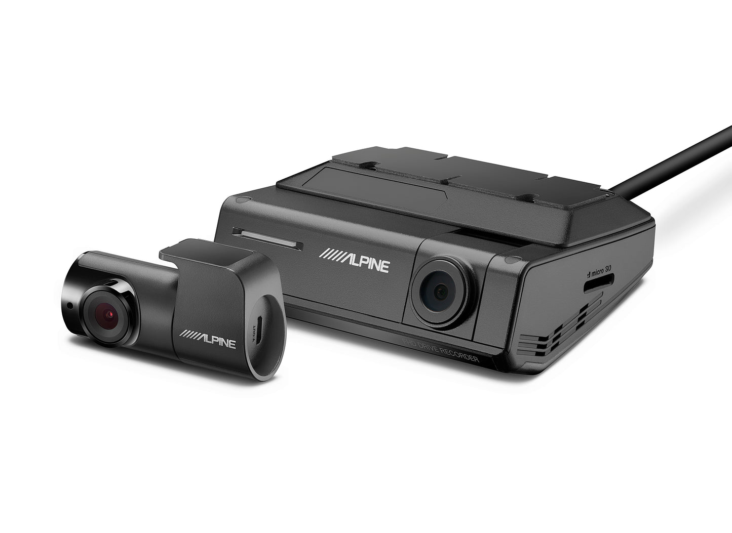 Alpine 1080p HD Night Vision Dash Camera Bundle (DVR-C320R)