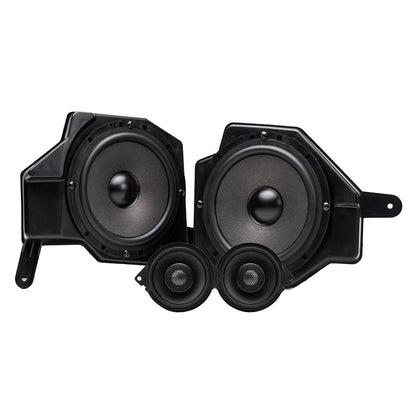 MB Quart Tuned Front Dash 3-way Component Speakers Upgrade (JS1-316) | Jeep® Wrangler (JL) / Gladiator (JT)