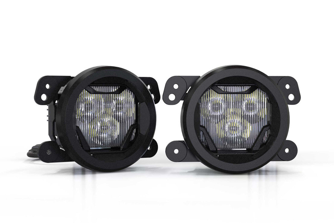 Morimoto 4Banger Fogs: Type M | '07 - '18 JK Wrangler