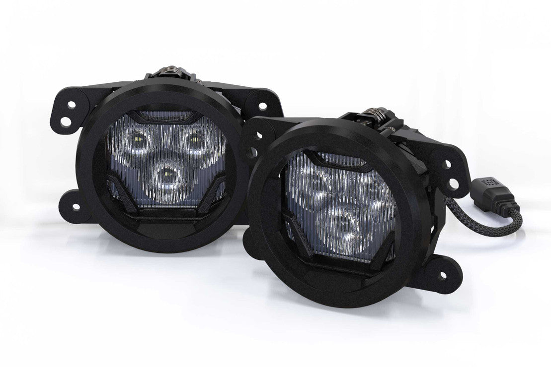 Morimoto 4Banger Fogs: Type M | '07 - '18 JK Wrangler