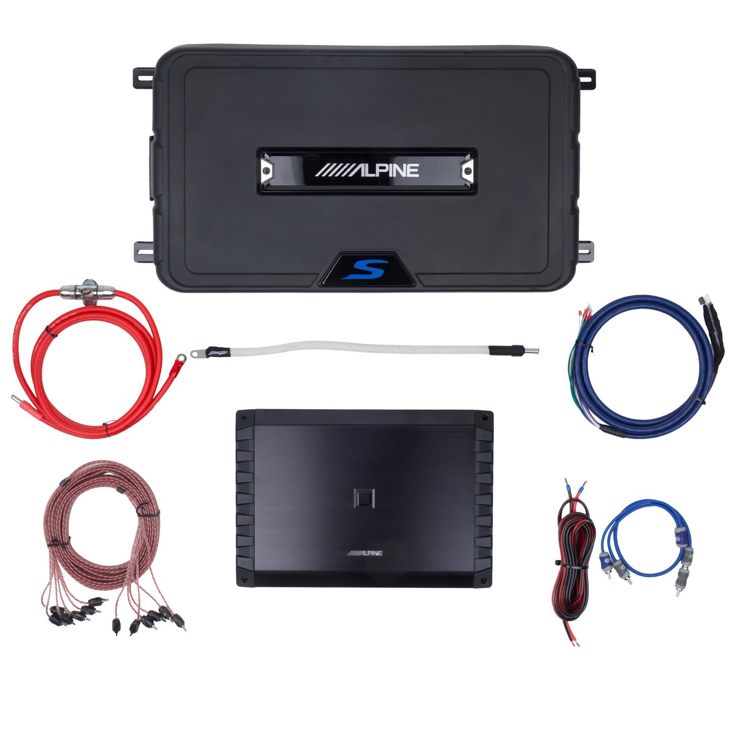 Alpine Plug & Play 5-Channel Amplifier & Down-Firing Sub Bundle | '07 - '18 JK Wrangler