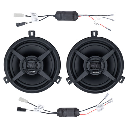 Alpine Plug & Play 8 Speaker Bundle | '07 - '18 JK Wrangler