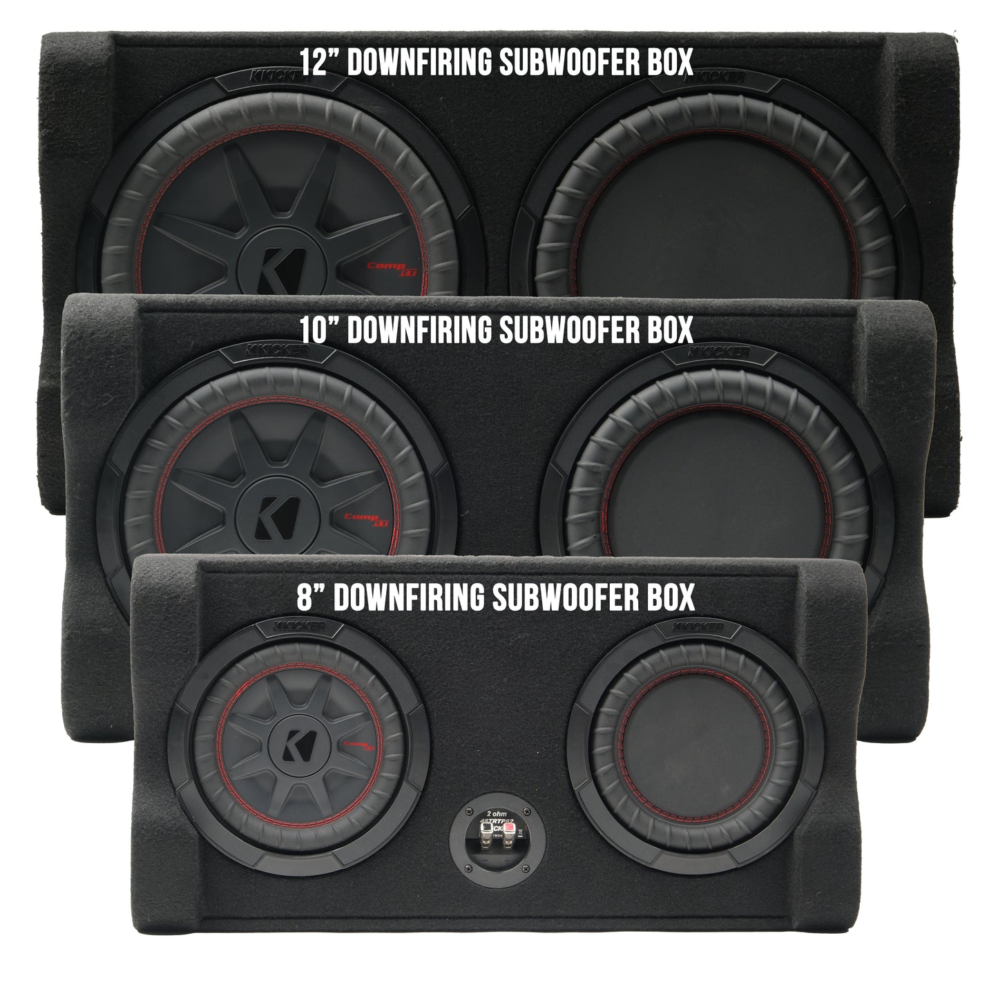 Kicker Plug & Play 5-Channel Amplifier & Down-firing Sub Bundle | '07 - '18 JK Wrangler