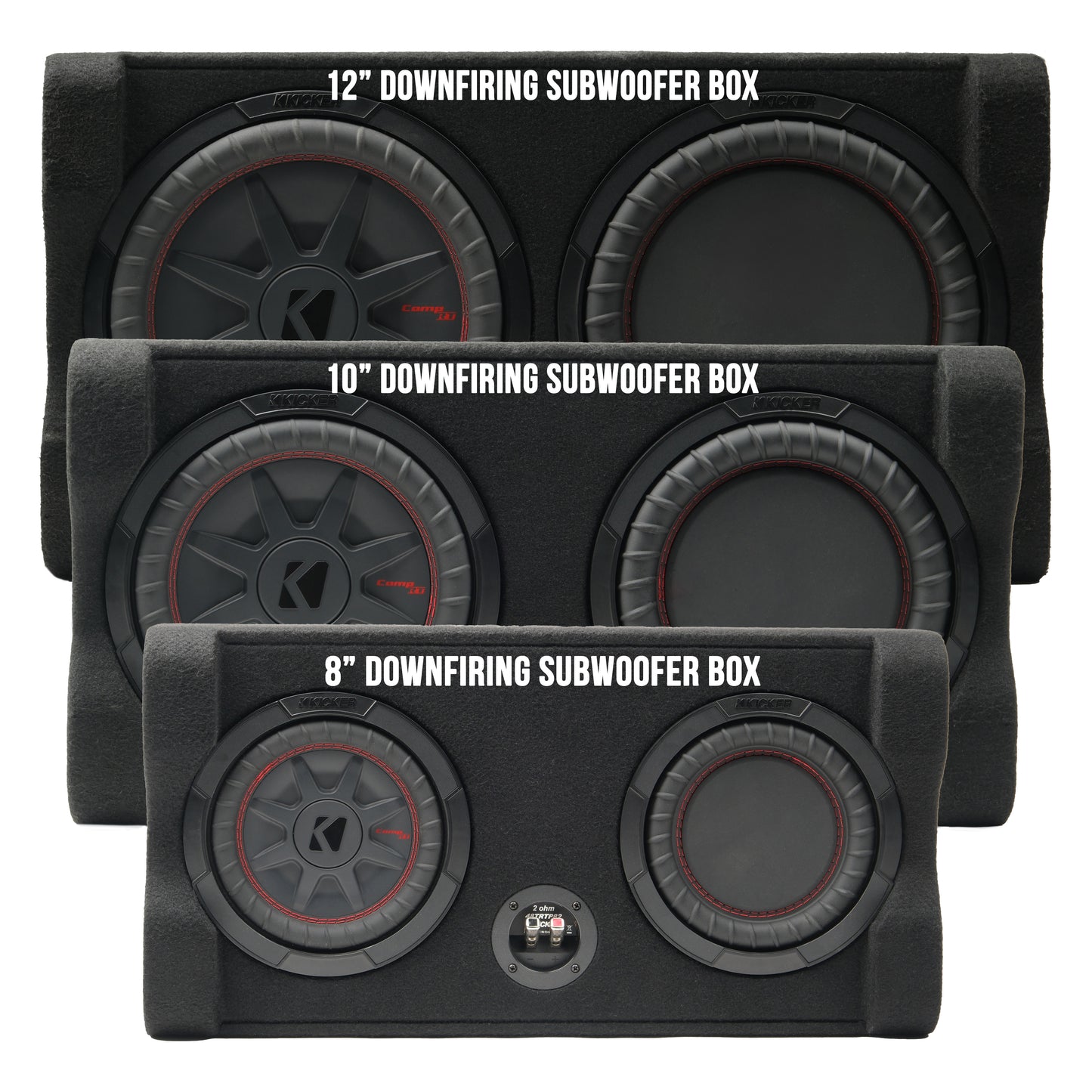 Kicker (Factory Amplifier Bypass) 5-Channel Amplifier & Down-firing Sub Bundle | '07 - '18 JK Wrangler