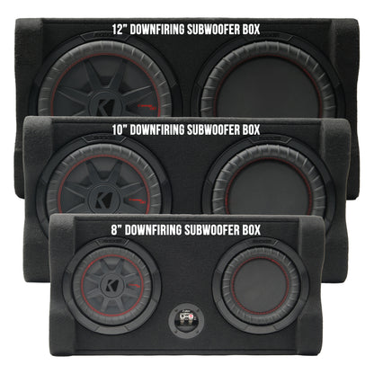 Kicker (Factory Amplifier Bypass) 5-Channel Amplifier & Down-firing Sub Bundle | '07 - '18 JK Wrangler