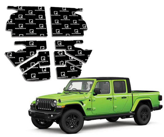 SoundSkins Gladiator JT 4 Door Sound Deadening Kit | '20 - '23 Jeep Gladiator