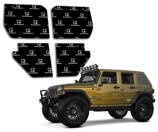 SoundSkins Wrangler JK 4 Door Sound Deadening Kit | '07 - '18 Wrangler JK